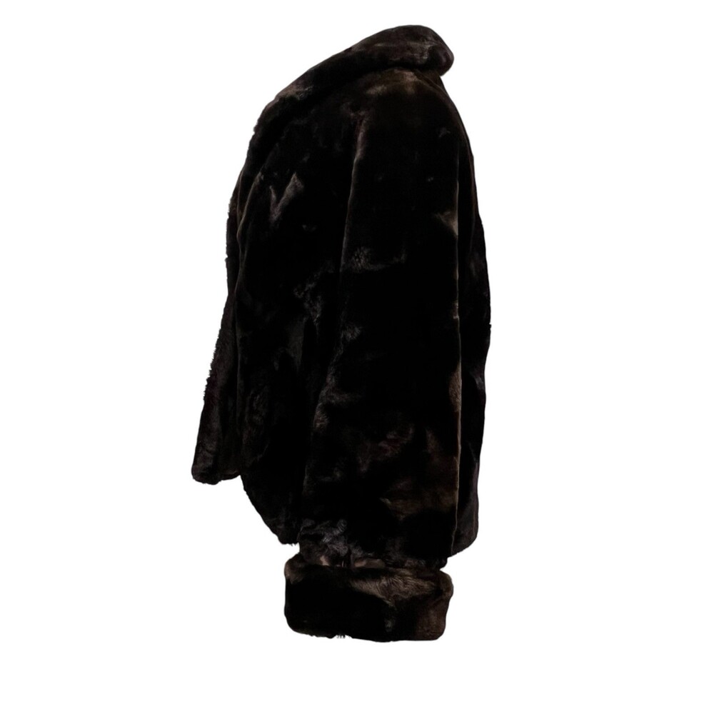Vintage 50's Fur Coat Master Furriers Duluth Dark Brown Fits Size Small 6 Jacket - Picture 6 of 16